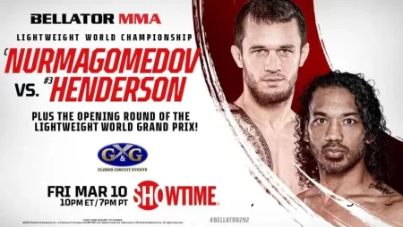 Bellator 292: Нурмагомедов - Хендерсон прямая трансляция 11.03.2023 смотреть онлайн бесплатно